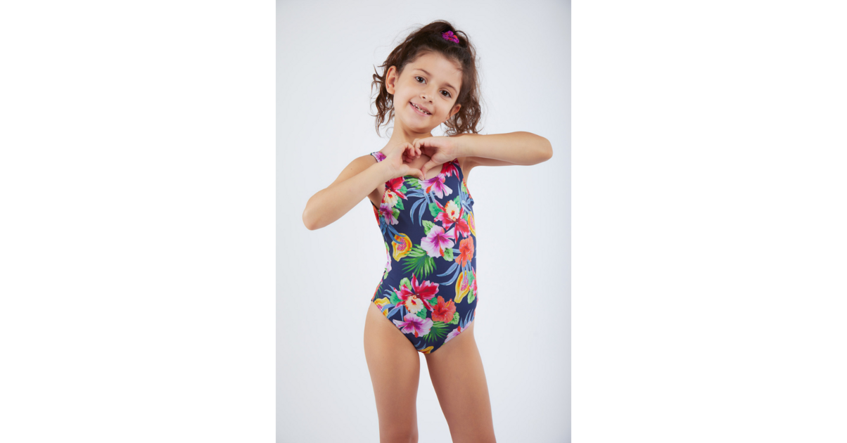 Maillot de bain Banana moon 1 pièce fille fleuri baloo makoa - TEXTILE